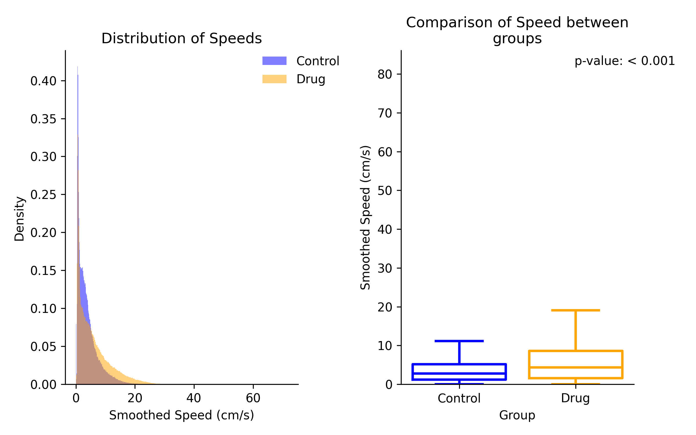 Speed Comparison Frame